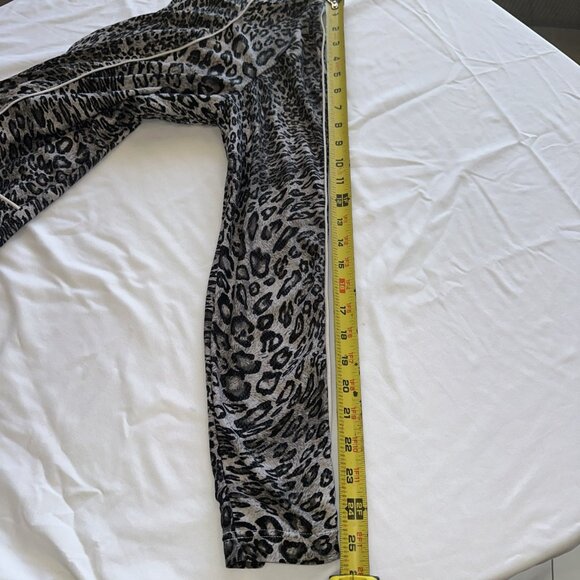 Neiman Marcus Exclusive Leopard Print Zip-Up Jacket  Womens Size S - Picture 9 of 9